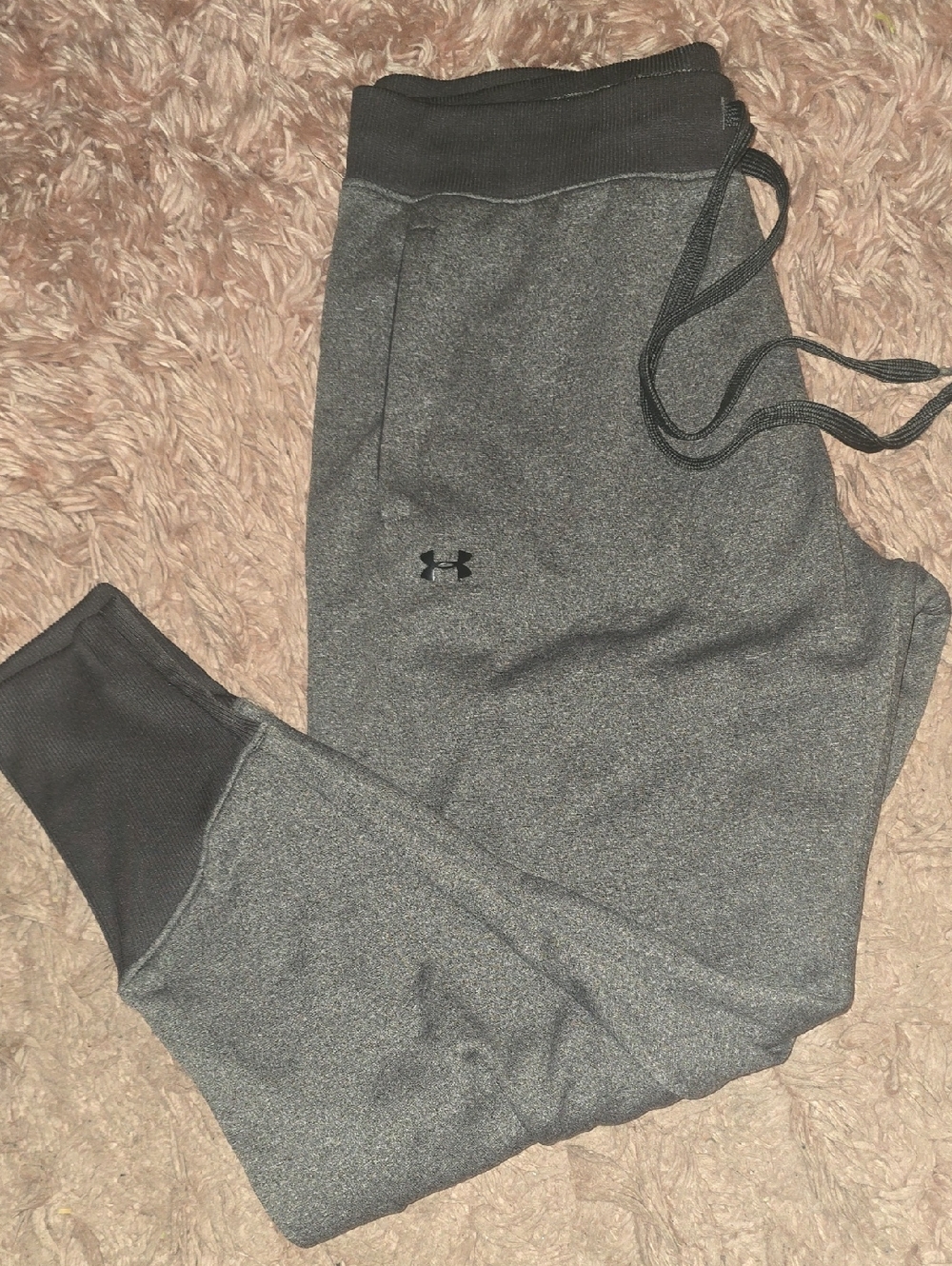 Under Armour Women's Dark Heather Gray Jogger Pants